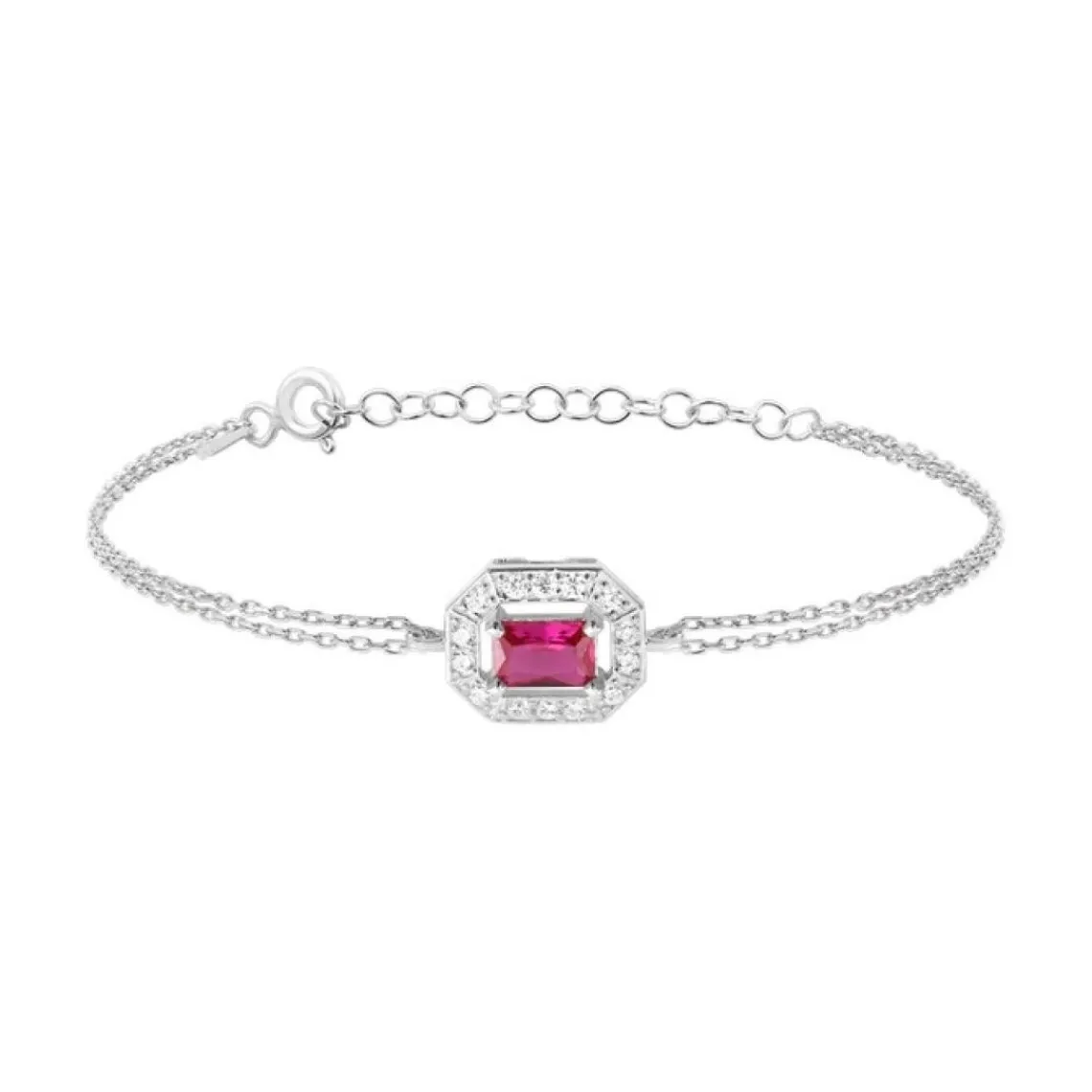 RKG Bijoux Bracelet Femme Romy - VINB02RHO Argent | Femme Bracelet