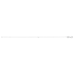 Maison de la Bijouterie Bracelet femme serti clos argent VW3445ZV | Femme Bracelet