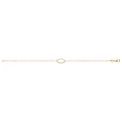Maison de la Bijouterie Bracelet femme serti clos plaqué or UW4045ZV | Femme Bracelet