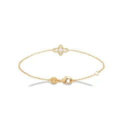 Maison de la Bijouterie Bracelet femme serti clos plaqué or UW405YZV | Femme Bracelet