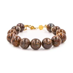 Sloya Bracelet Femme Kamelia Bronzite | Femme Bracelet
