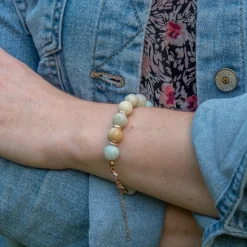 Sloya Bracelet Femme Kamelia Amazonite | Femme Bracelet