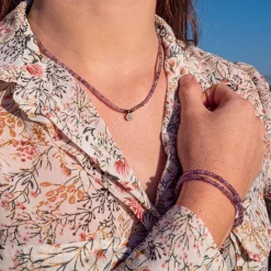 Sloya Bracelet Femme Lumia Améthyste | Femme Bracelet