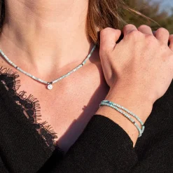 Sloya Bracelet Femme Lumia Amazonite | Femme Bracelet