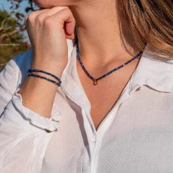 Sloya Bracelet Femme Lumia Lapis-lazuli | Femme Bracelet