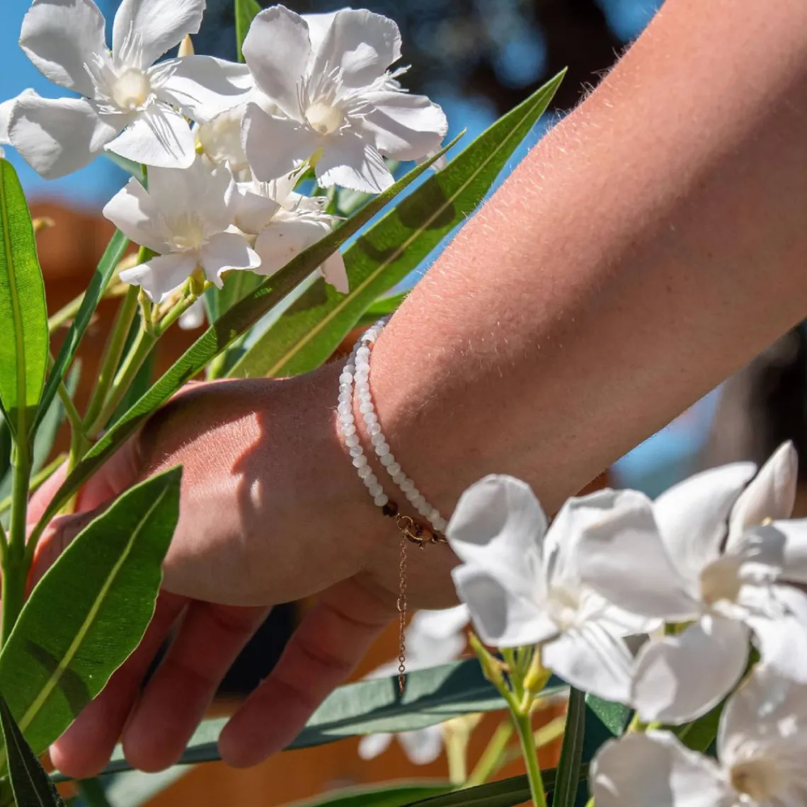Sloya Bracelet Femme Lumia pierres de Lune | Femme Bracelet