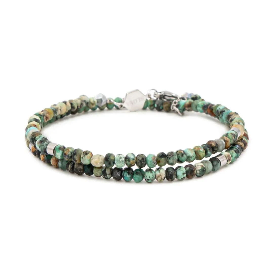 Sloya Bracelet Femme Lumia Turquoise Africain | Femme Bracelet