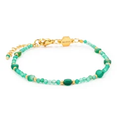 Sloya Bracelet Femme Paloma Agate Verte | Femme Bracelet