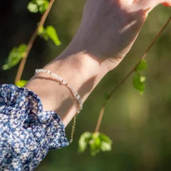 Sloya Bracelet Femme Paloma pierres de Lune | Femme Charms|Bracelet