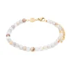 Sloya Bracelet Femme Serena en pierres Agate Botswana | Femme Bracelet