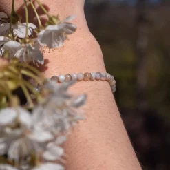 Sloya Bracelet Femme Serena en pierres Agate Botswana | Femme Bracelet