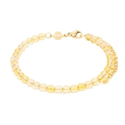 Sloya Bracelet Femme Serena en pierres Citrine | Femme Bracelet