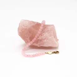 Sloya Bracelet Femme Serena en pierres Quartz Rose | Femme Bracelet