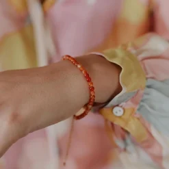 Sloya Bracelet Femme Serena en pierres Cornaline | Femme Bracelet