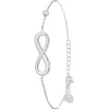 So Charm Bijoux Bracelet Femme So Charm - B3023-ARGENT - Bracelet Infini Argenté | Femme Bracelet