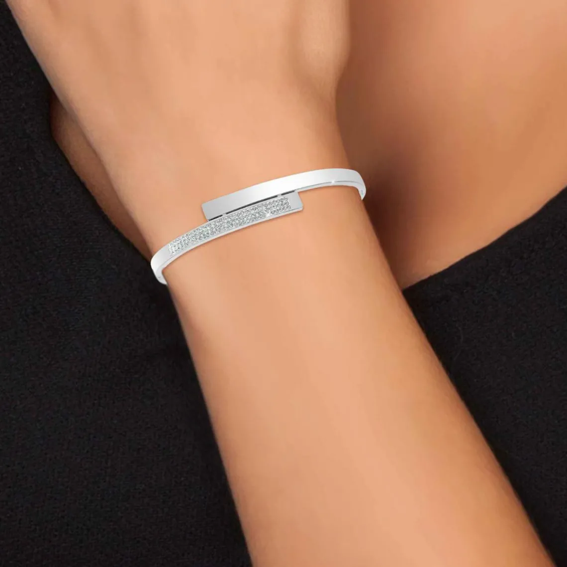 So Charm Bijoux Bracelet Femme So Charm - B2532-ARGENT Acier Argent | Femme Bracelet