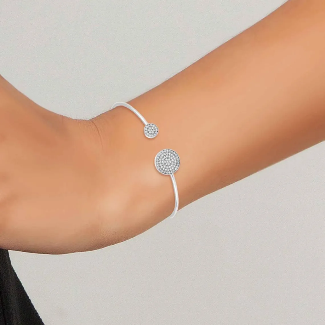 So Charm Bijoux Bracelet Femme So Charm - B1928-BLANC Métal Argent | Femme Bracelet