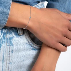 So Charm Bijoux Bracelet Femme So Charm - BD3183-ARGENT-DIAMANT - Bracelet Mode Argenté | Femme Bracelet
