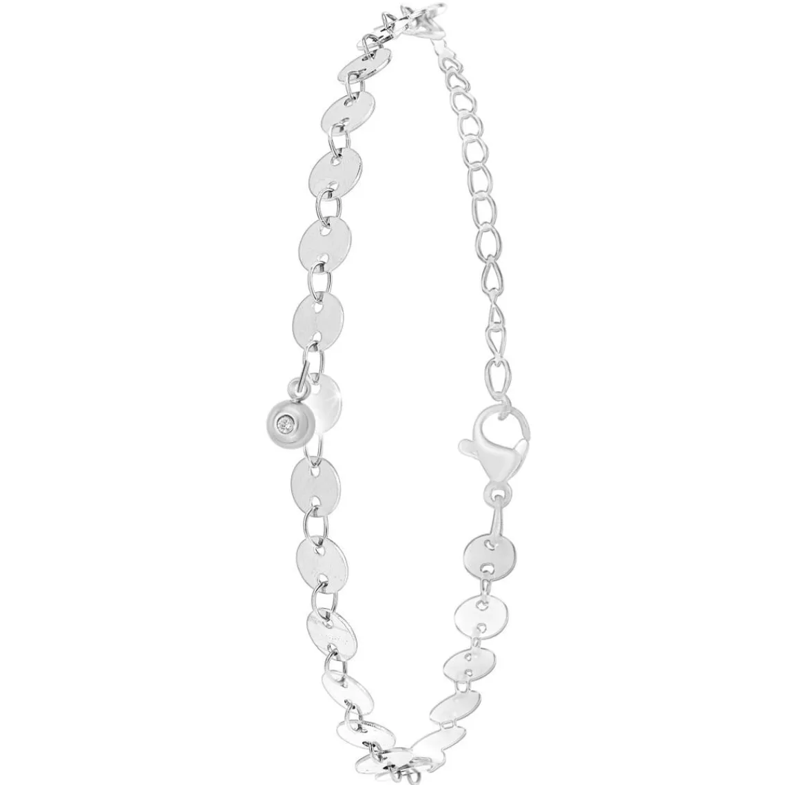 So Charm Bijoux Bracelet Femme So Charm - BD2393-ARGENT-DIAMANT - Bracelet Mode Argenté | Femme Bracelet