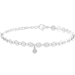 So Charm Bijoux Bracelet Femme So Charm - BD2393-ARGENT-DIAMANT - Bracelet Mode Argenté | Femme Bracelet