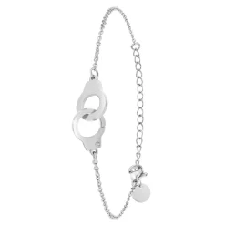 So Charm Bijoux Bracelet Femme So Charm - BD2982-ARGENT - Bracelet Menotte Argenté | Femme Bracelet