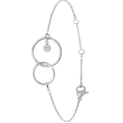So Charm Bijoux Bracelet Femme So Charm - BD2288-ARGENT-DIAMANT - Bracelet Mode Argenté | Femme Bracelet