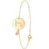 So Charm Bijoux Bracelet Femme So Charm - BD2281-DORE-L-DIAMANT - Bracelet Initial Doré | Femme Bracelet