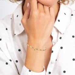 So Charm Bijoux Bracelet Femme So Charm - BD2373-DORE-DIAMANT - Bracelet Mode Doré | Femme Bracelet