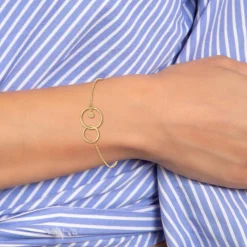 So Charm Bijoux Bracelet Femme So Charm - BD2288-DORE-DIAMANT - Bracelet Mode Doré | Femme Bracelet