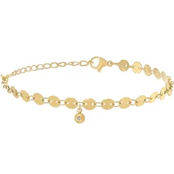 So Charm Bijoux Bracelet Femme So Charm - BD2393-DORE-DIAMANT - Bracelet Mode Doré | Femme Bracelet