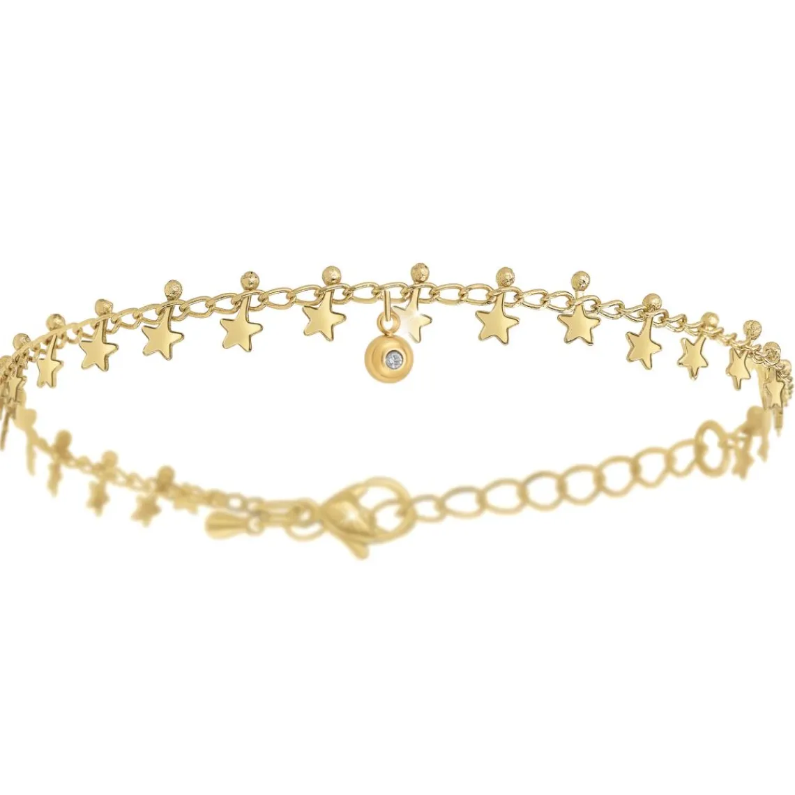 So Charm Bijoux Bracelet Femme So Charm - BD3100-DORE-DIAMANT - Bracelet Mode Doré | Femme Bracelet