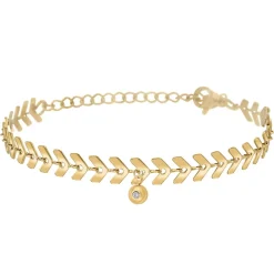 So Charm Bijoux Bracelet Femme So Charm - BD2882-DORE-DIAMANT - Bracelet Mode Doré | Femme Bracelet