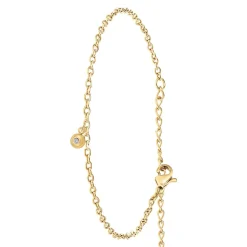 So Charm Bijoux Bracelet Femme So Charm - BD2383-DORE-DIAMANT - Bracelet Mode Doré | Femme Bracelet