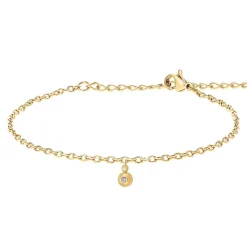 So Charm Bijoux Bracelet Femme So Charm - BD2383-DORE-DIAMANT - Bracelet Mode Doré | Femme Bracelet