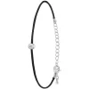 So Charm Bijoux Bracelet Femme So Charm - BD3183-NOIR-DIAMANT - Bracelet Mode Noir | Femme Bracelet