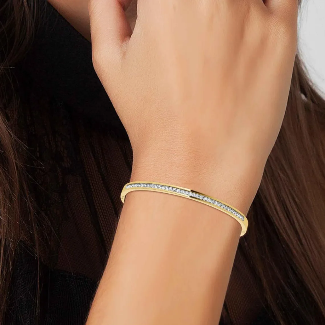 So Charm Bijoux Bracelet Femme So Charm - B2871-DORE Acier Doré | Femme Bracelet