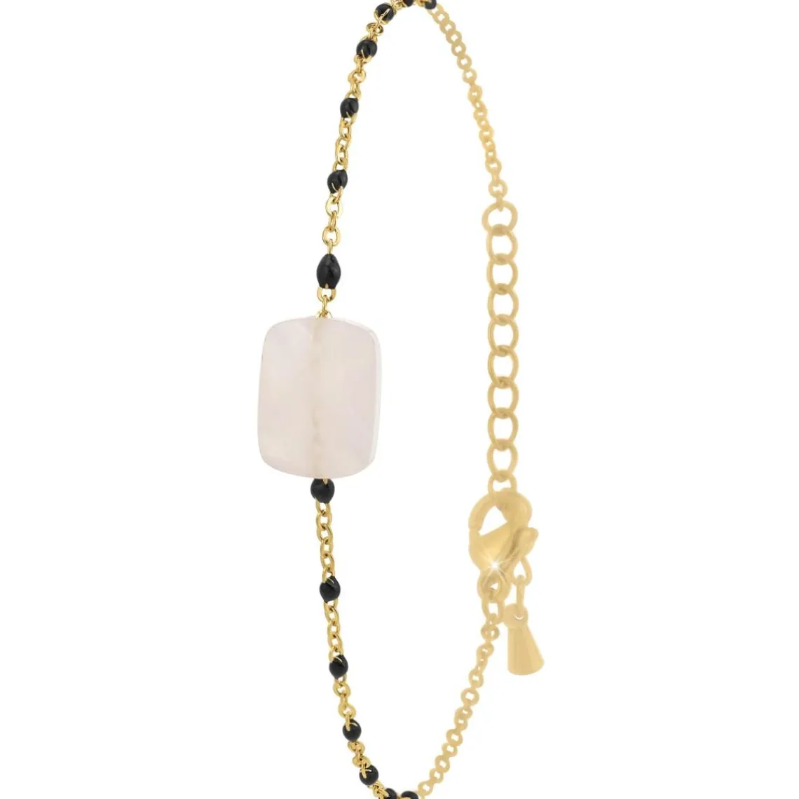 So Charm Bijoux Bracelet Femme So Charm - B4275-DORE-QUARTZROSE - Bracelet Mode Doré | Femme Bracelet