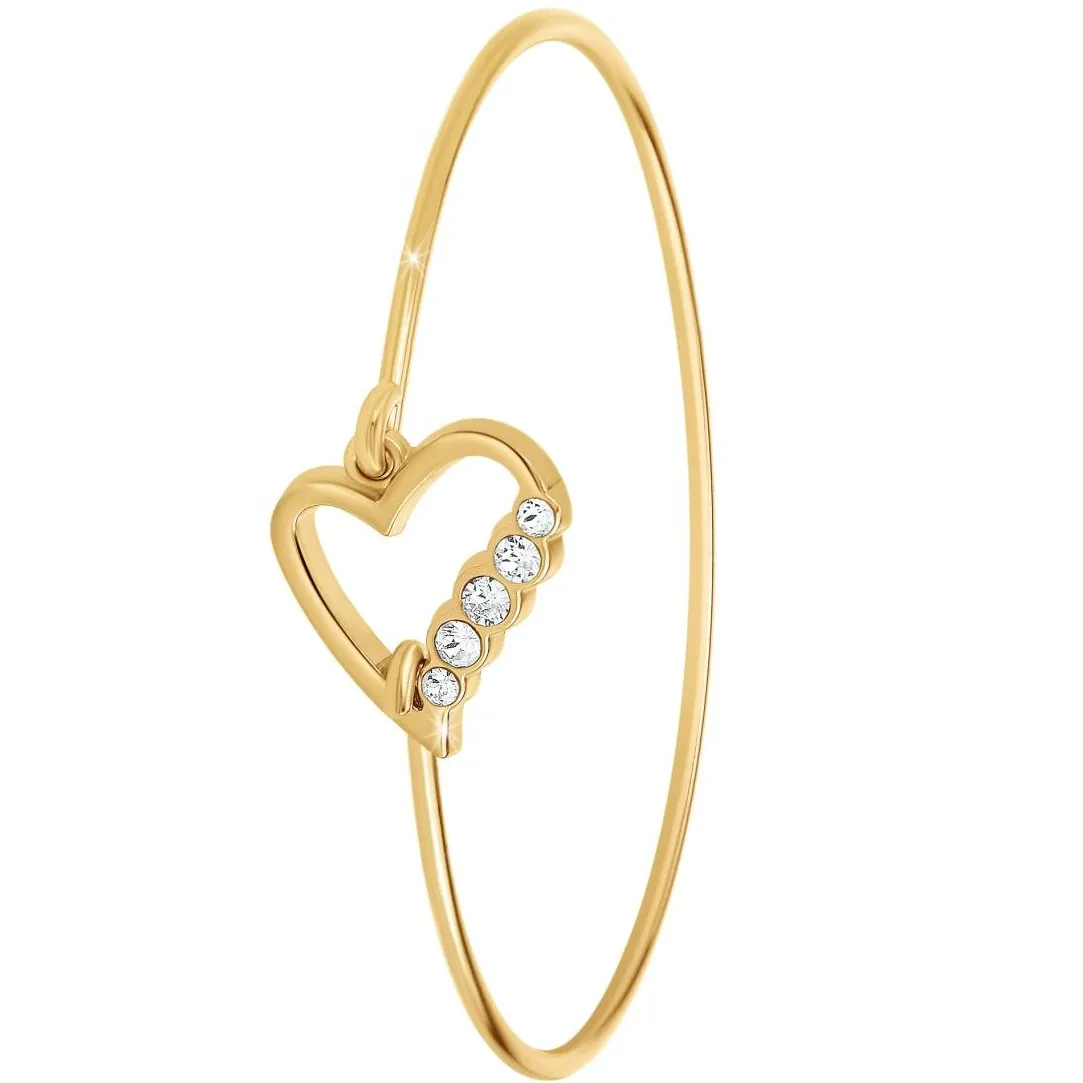 So Charm Bijoux Bracelet Femme So Charm - B040-DORE - Bracelet Coeur Doré | Femme Bracelet