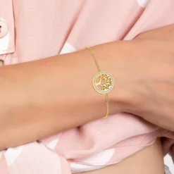 So Charm Bijoux Bracelet Femme So Charm - B2389-DORE - Bracelet Arbre De Vie | Femme Bracelet