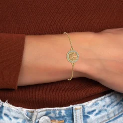 So Charm Bijoux Bracelet Femme So Charm - B3373-DORE - Bracelet Arbre De Vie | Femme Bracelet