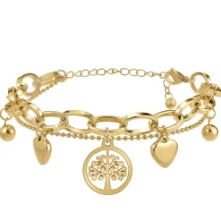So Charm Bijoux Bracelet Femme So Charm - B3225-DORE - Bracelet Mode Doré | Femme Bracelet