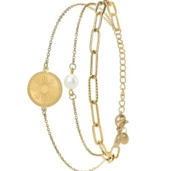 So Charm Bijoux Bracelet Femme So Charm - B3222-DORE - Bracelet Mode Doré | Femme Bracelet