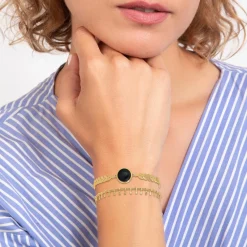 So Charm Bijoux Bracelet Femme So Charm - B3293-DORE - Bracelet Mode Doré | Femme Bracelet