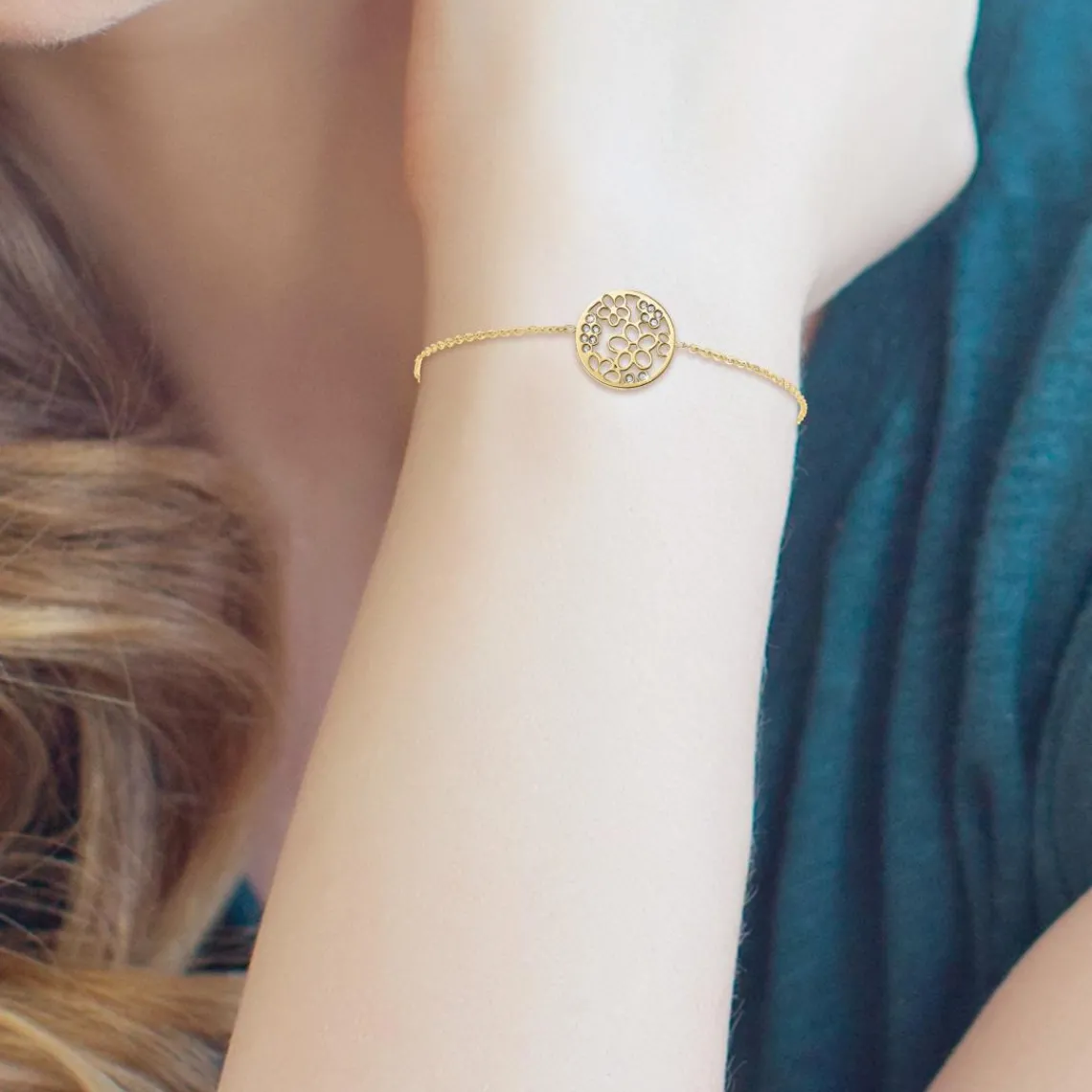 So Charm Bijoux Bracelet Femme So Charm - B2455-DORE - Bracelet Mode Doré | Femme Bracelet