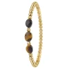 So Charm Bijoux Bracelet Femme So Charm - B4173-MARRON - Bracelet Mode Doré | Femme Bracelet