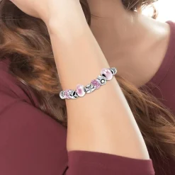 So Charm Bijoux Bracelet Femme So Charm - B1144-ROSE - Bracelet Perle Rose | Femme Bracelet