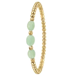 So Charm Bijoux Bracelet Femme So Charm - B4173-VERT - Bracelet Mode Doré | Femme Bracelet
