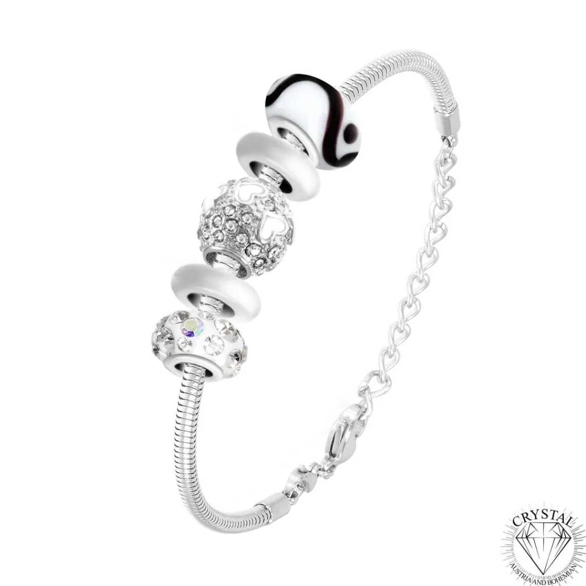 So Charm Bijoux Bracelet Femme So Charm - SB050-24-43-209B-43-109B - Bracelet Mode Argenté | Femme Bracelet