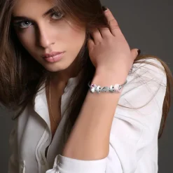 So Charm Bijoux Bracelet Femme So Charm - SB050-20-43-211-43-131 - Bracelet Mode Argenté | Femme Bracelet