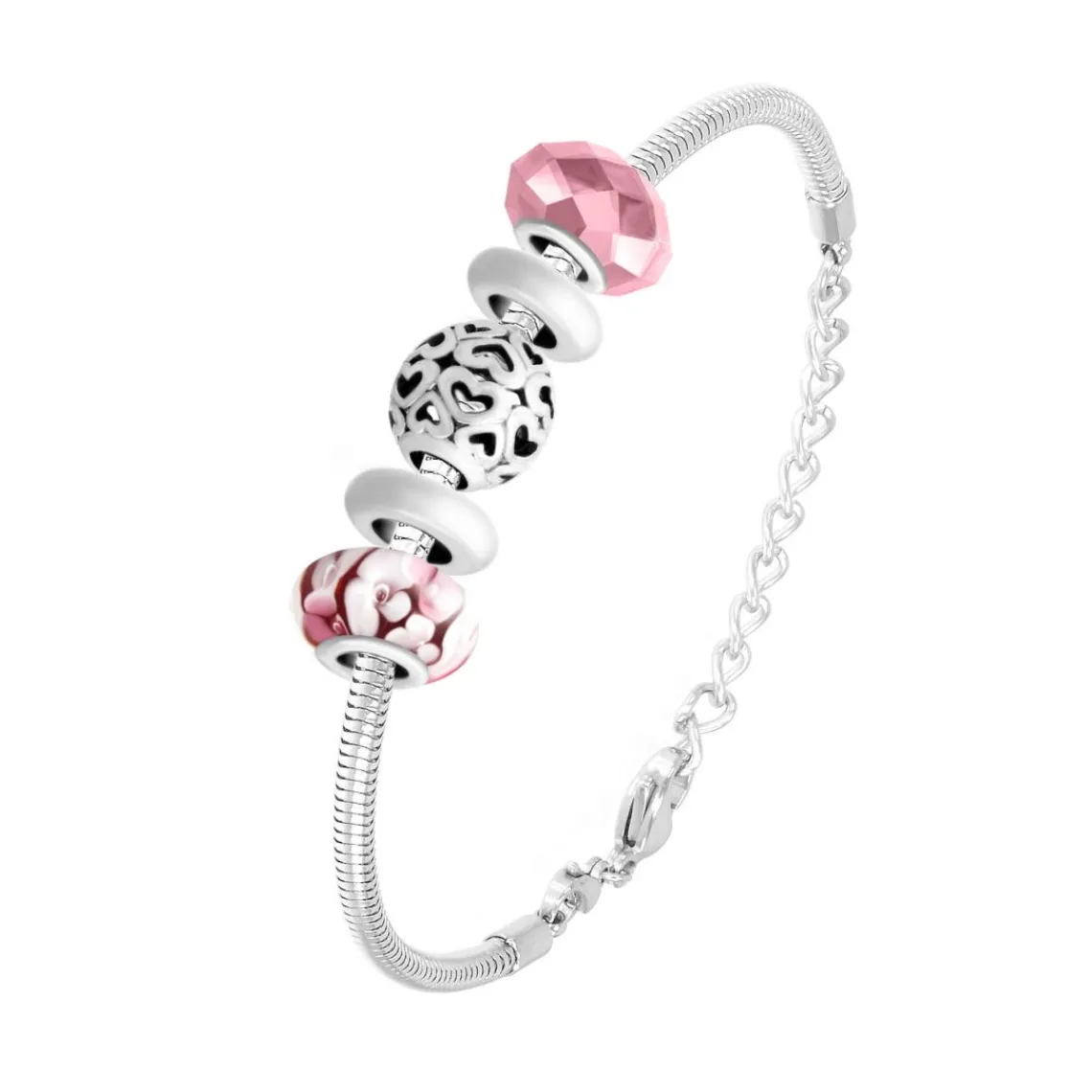 So Charm Bijoux Bracelet Femme So Charm - SB050-15-43-68-43-95 - Bracelet Mode Argenté | Femme Bracelet